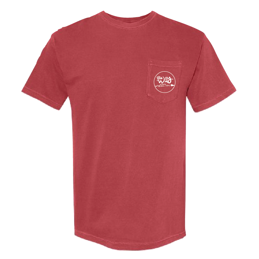 A. Comfort Colors - Garment-Dyed Heavyweight Pocket T-Shirt