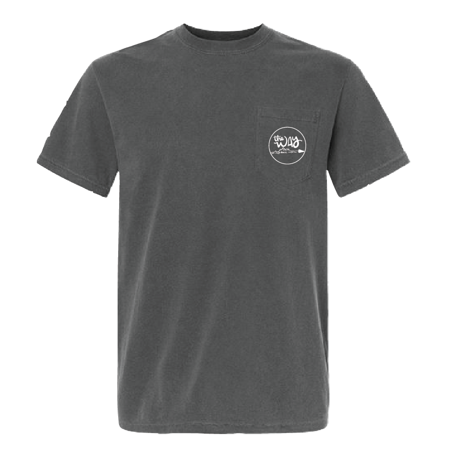 A. Comfort Colors - Garment-Dyed Heavyweight Pocket T-Shirt