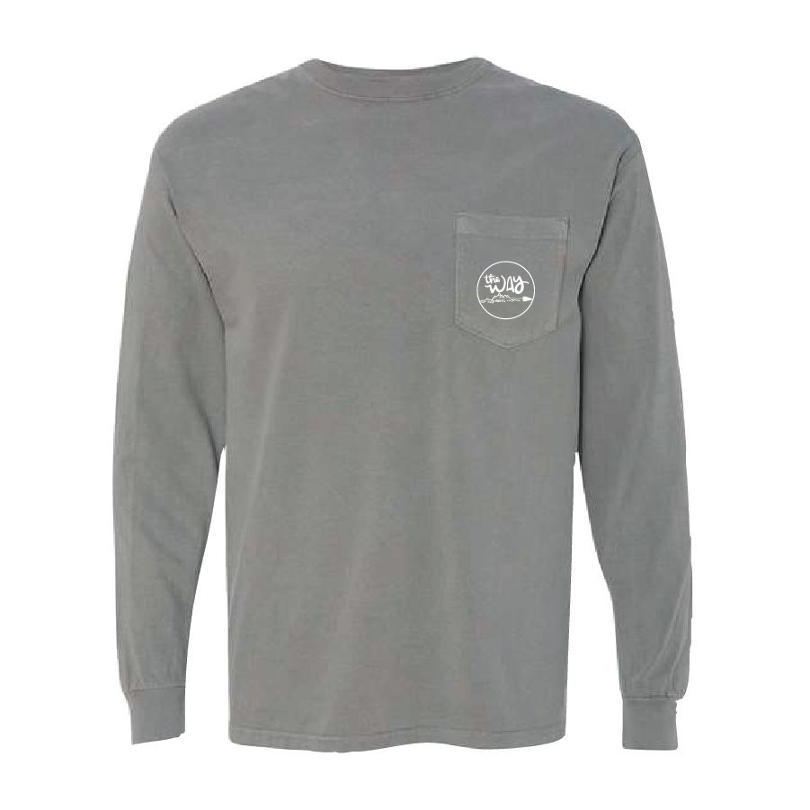 B. Comfort Colors - Garment-Dyed Heavyweight Long Sleeve Pocket T-Shirt