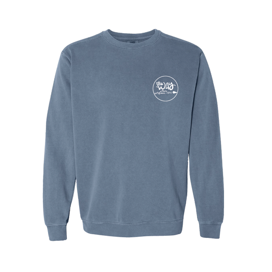 C.  Comfort Colors - Garment-Dyed Crewneck Sweatshirt