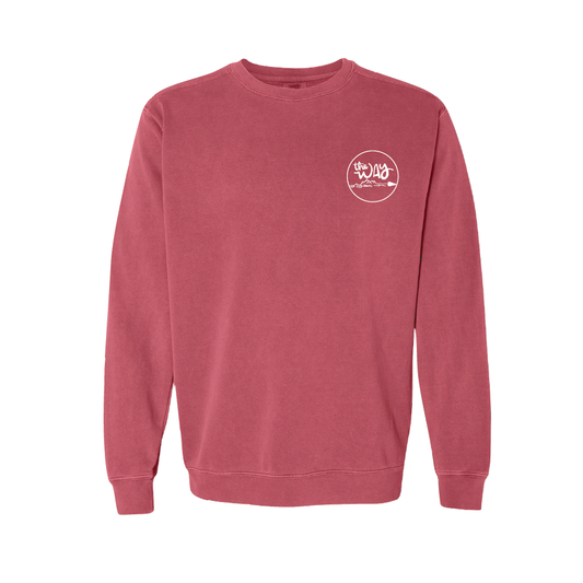 C.  Comfort Colors - Garment-Dyed Crewneck Sweatshirt