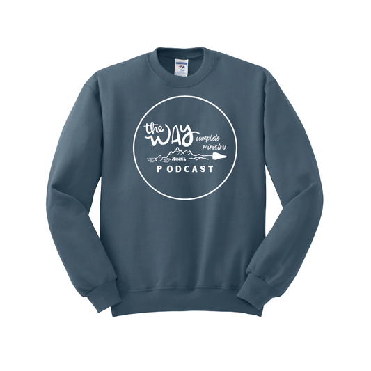M.  Adult 50/50 Crewneck Sweatshirt